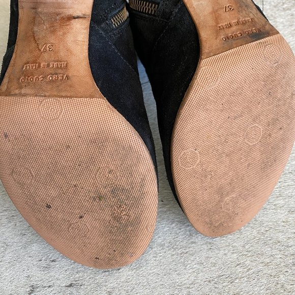 Club Monaco Black Suede Booties - Picture 6 of 6